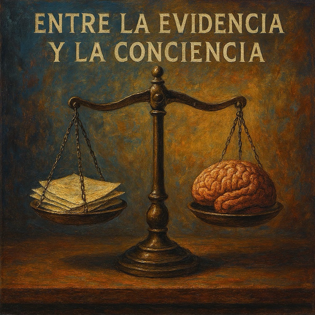 Entre la evidencia y la conciencia: lo que dijimos, y lo que quiero añadir