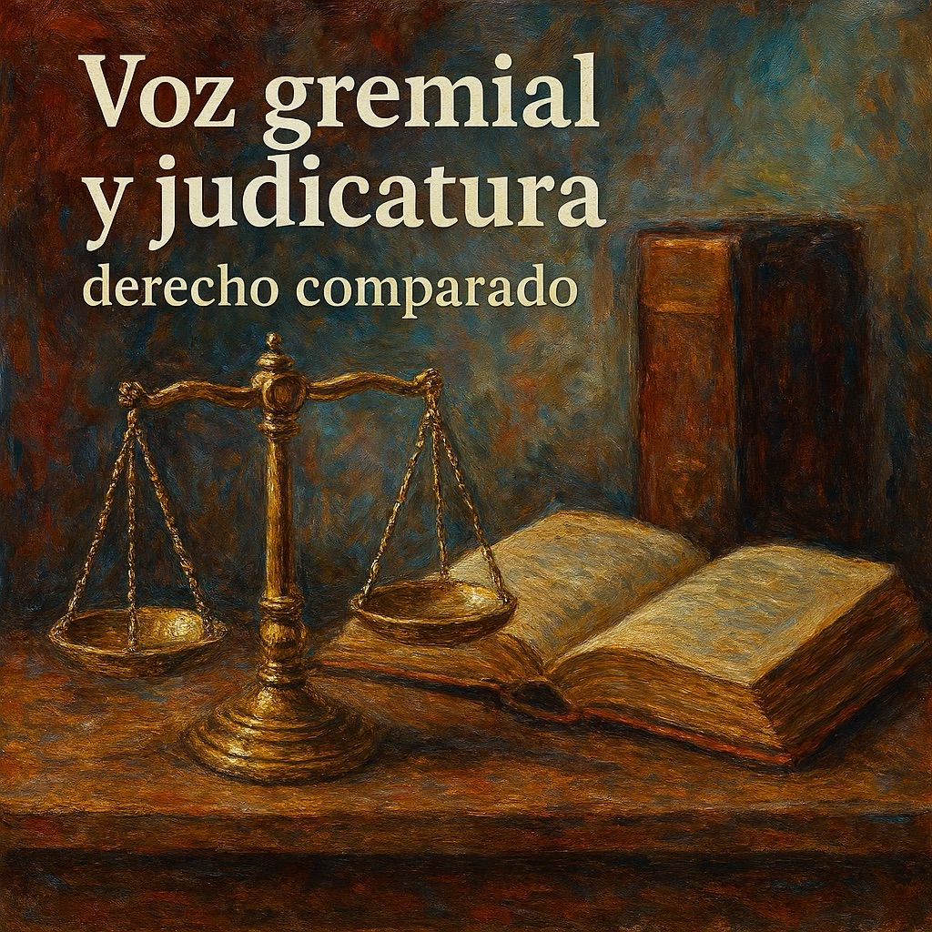 Voz gremial y judicatura: lo que enseña el Derecho&nbsp;comparado