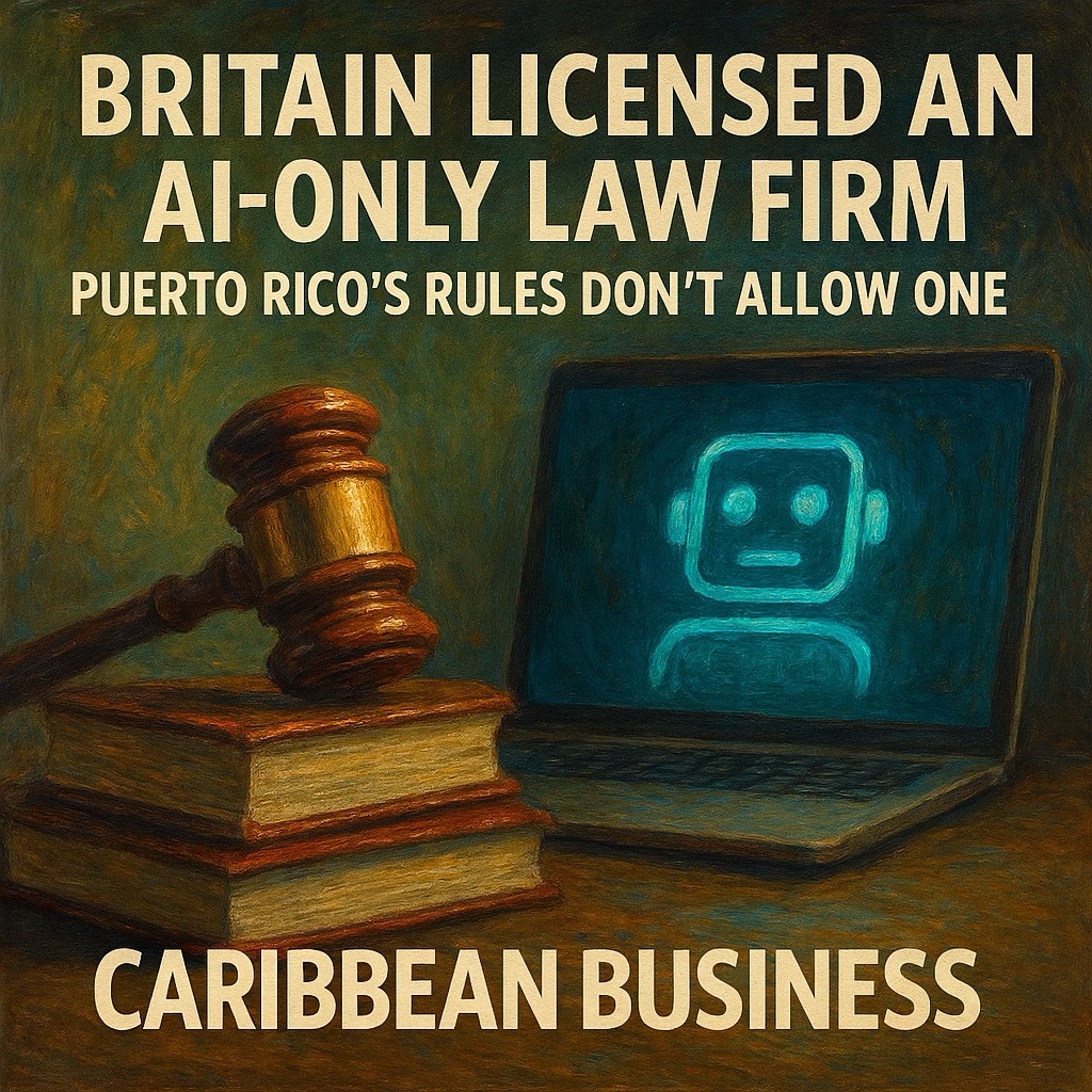 Britain Licensed an AI-Only Law Firm. Puerto Rico’s Rules Don’t Allow One