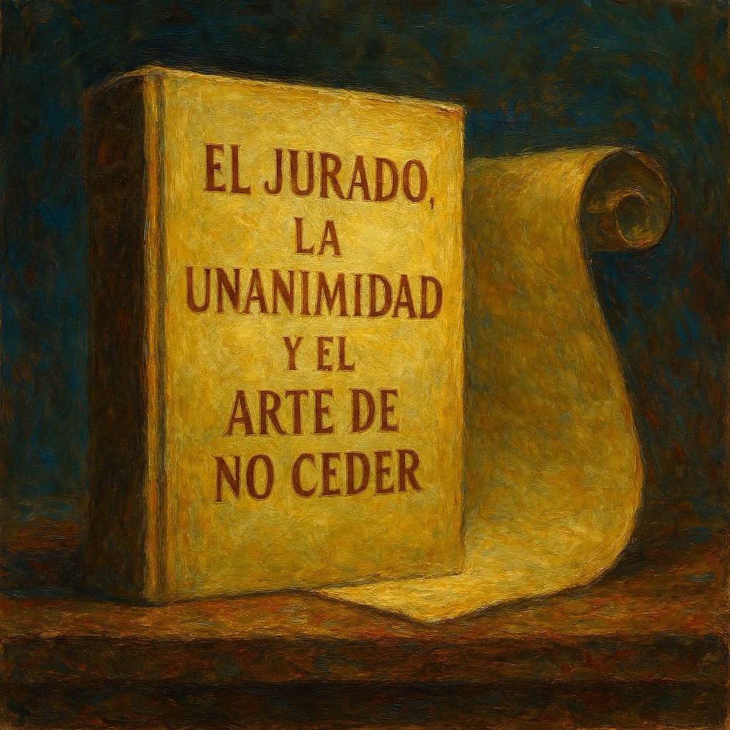 El jurado, la unanimidad y el arte de no ceder