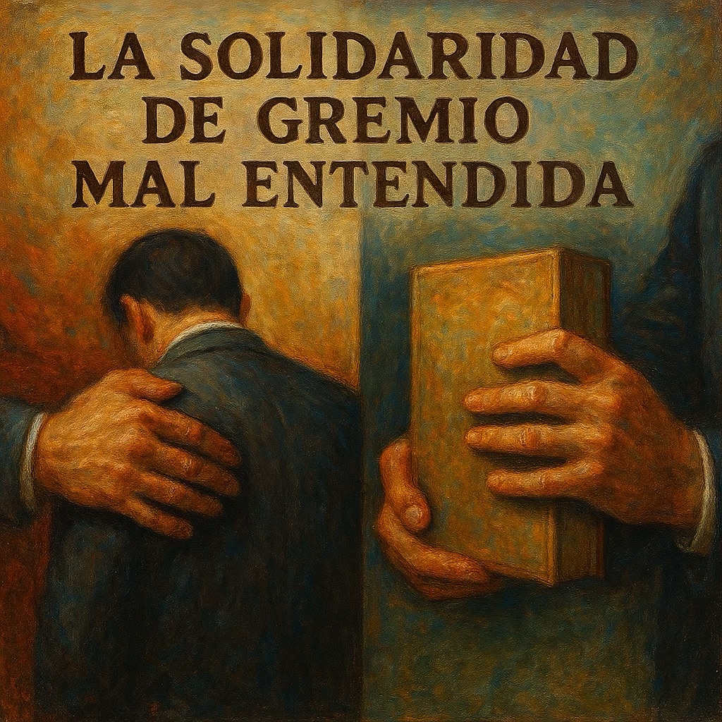 La solidaridad de gremio mal entendida: proteger al colega vs. proteger la institución